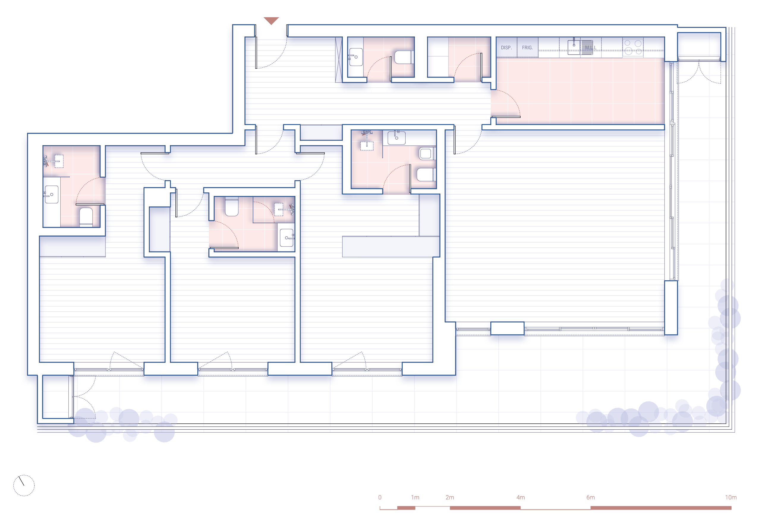 Apartamentos em T3 Miraflores Prime Planta