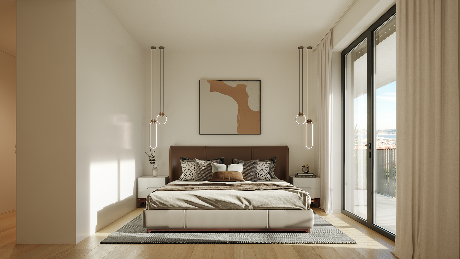 Apartamentos T3 em Miraflores PRIME Quarto