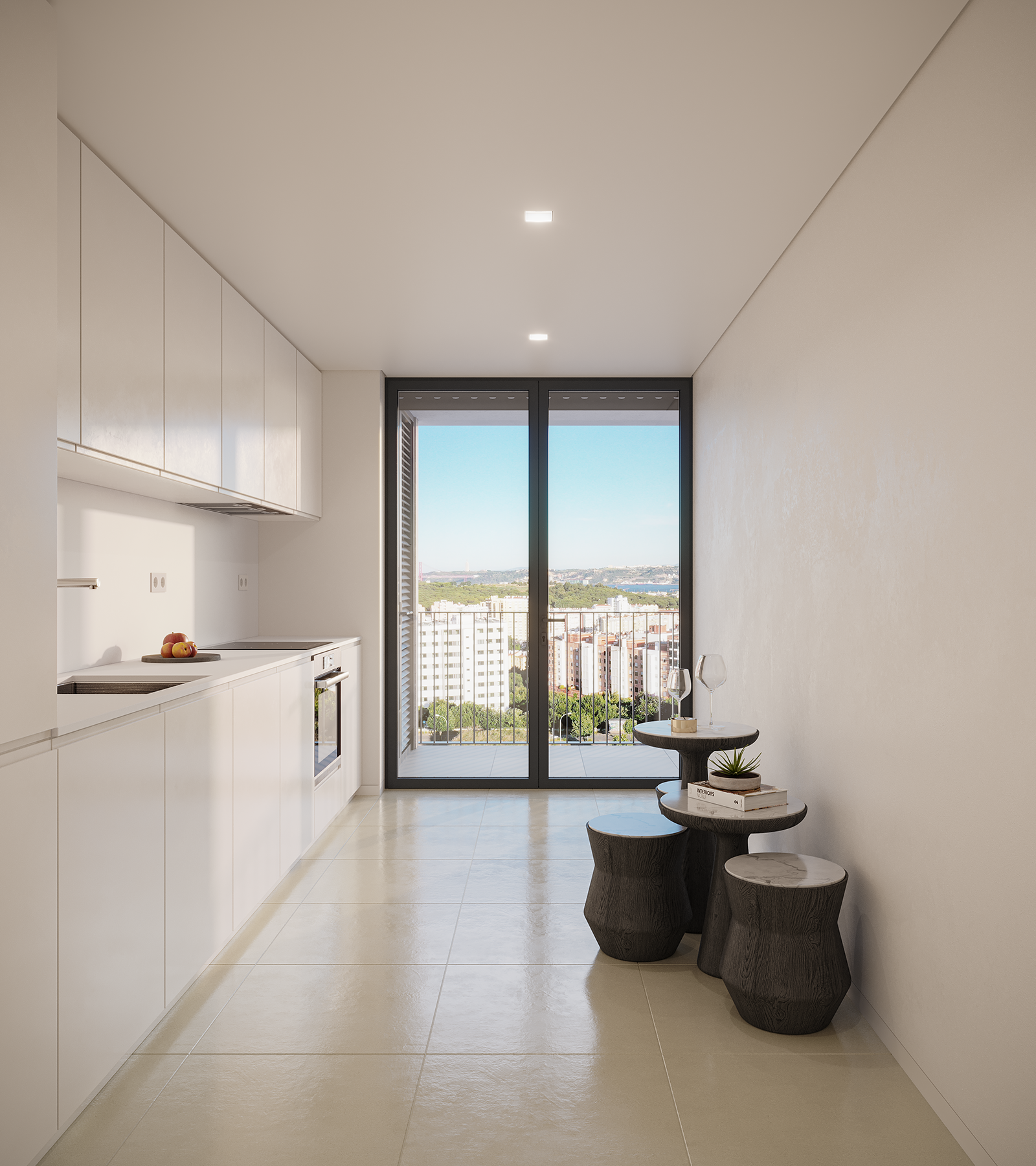 Apartamentos T3 em Miraflores PRIME Cozinha