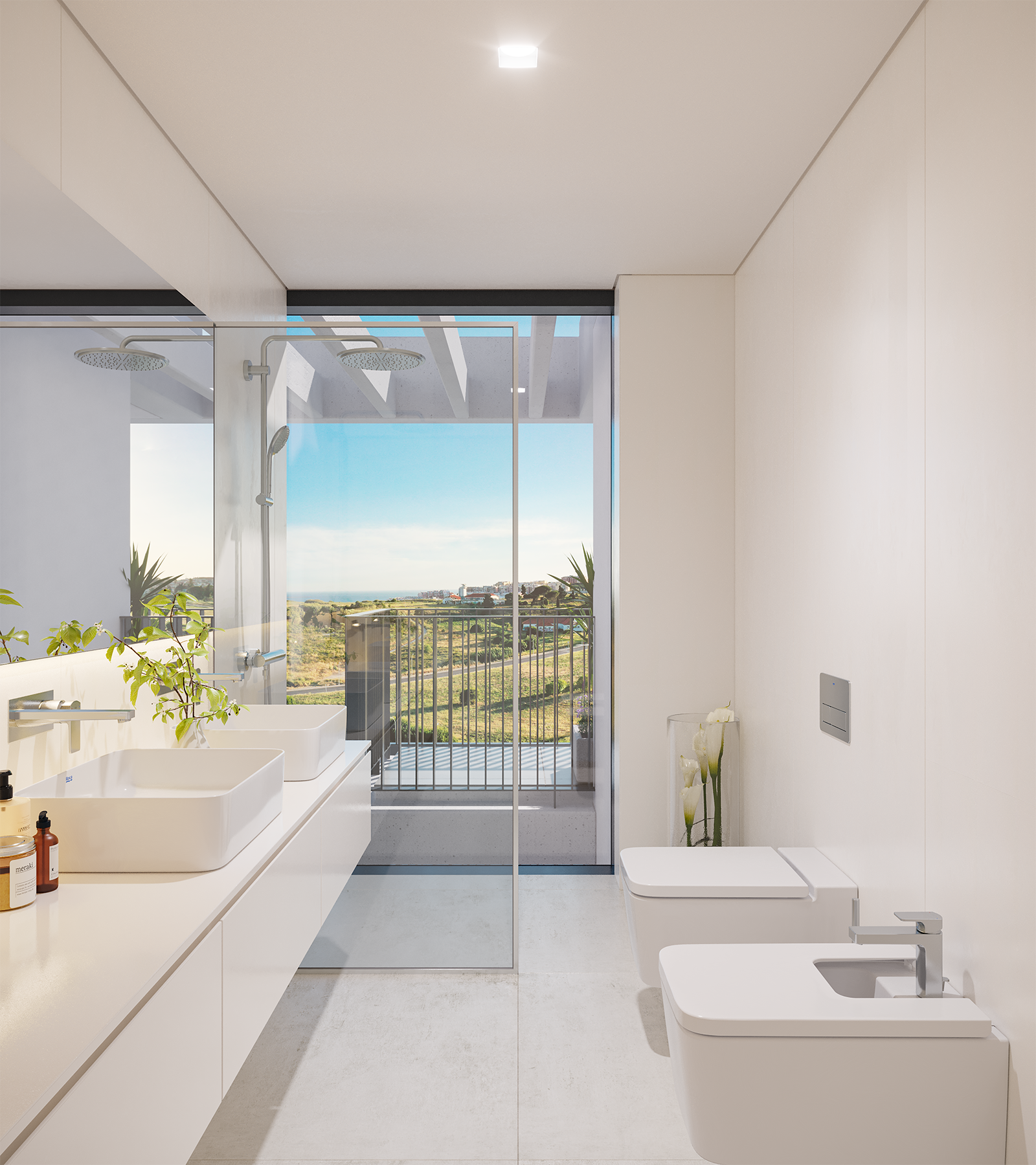 Apartamentos T4 Duplex em Miraflores Bathroom
